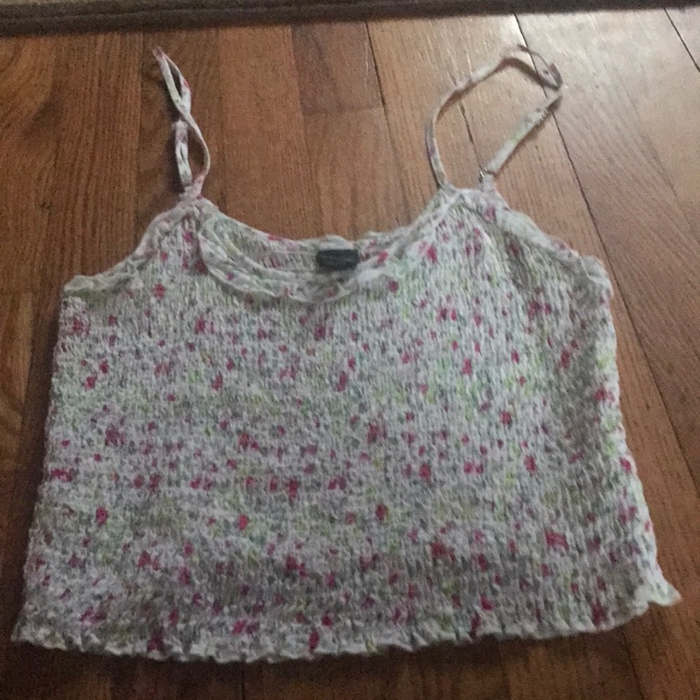 Floral print tank